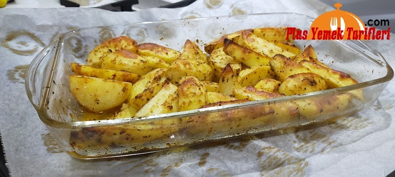 Pratik Fırında Çıtır Patates Nasıl Yapılır